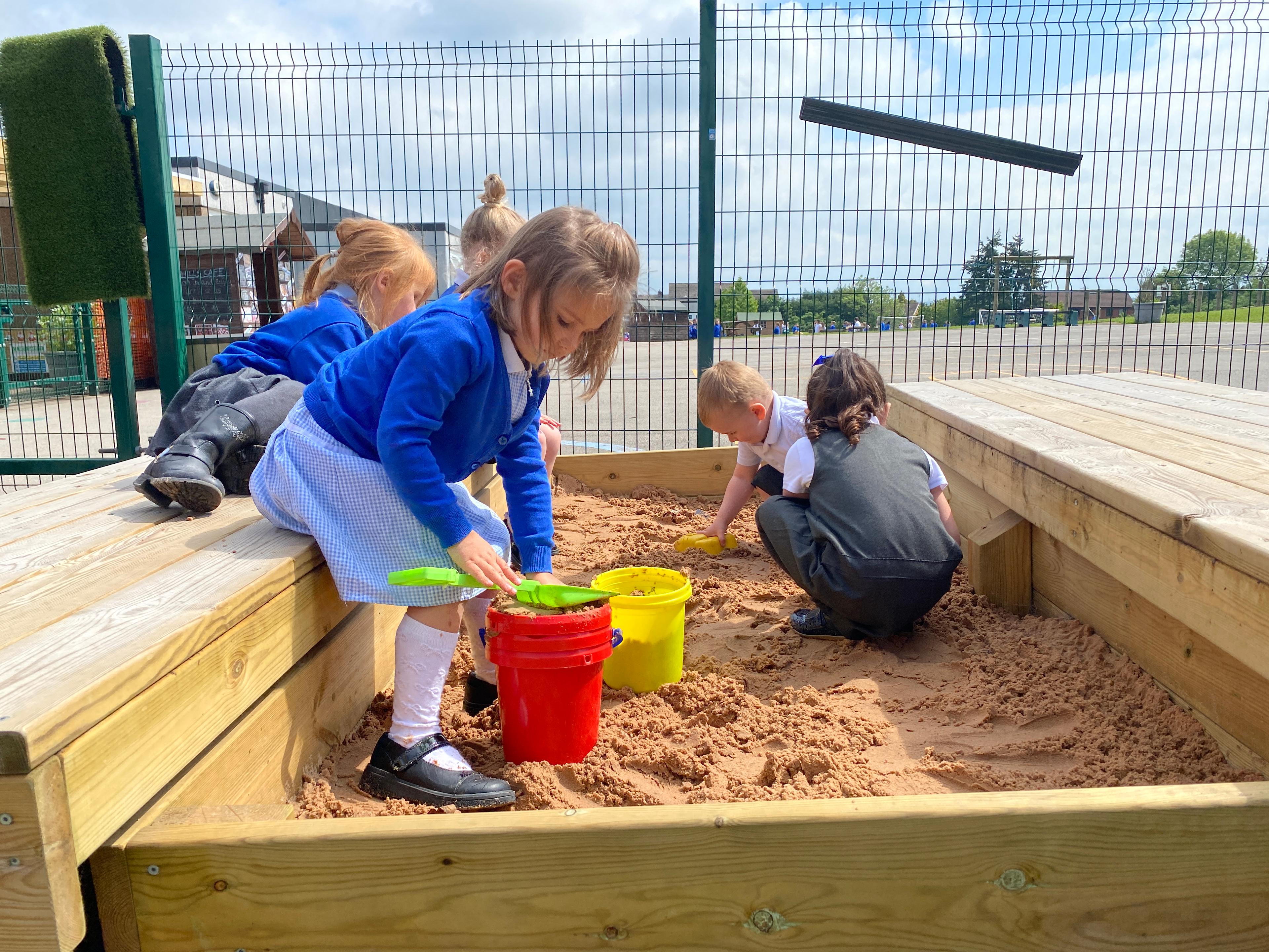messy play equipment for school playgrounds