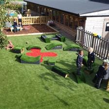 Refreshing EYFS Play Spaces at Wesley Methodist Primary!