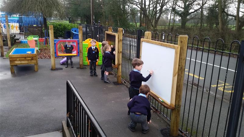 Mark Making Boards for EYFS Playgrounds