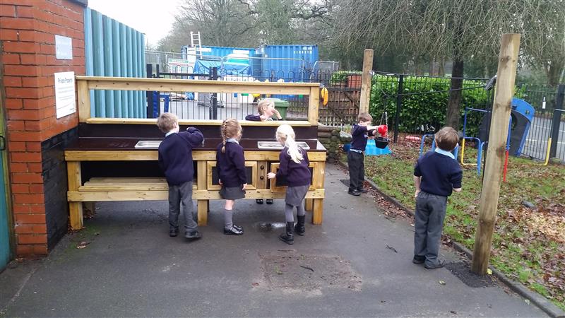 Mud Kitchen for EYFS children