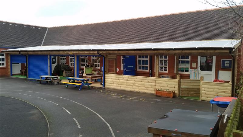 Haslington School's Timber Canopy