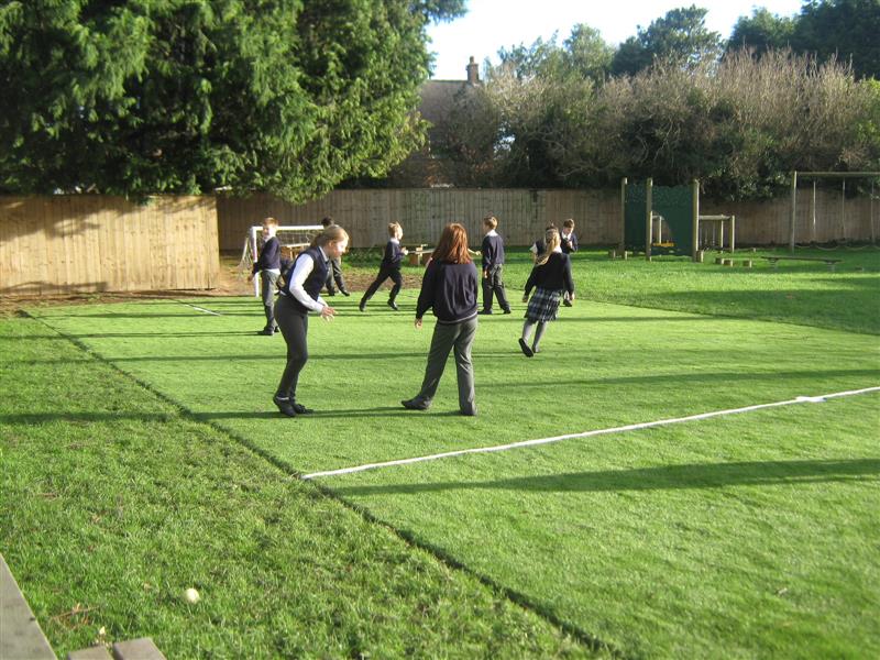 New Multi Use Games Area at Wolviston Primary School