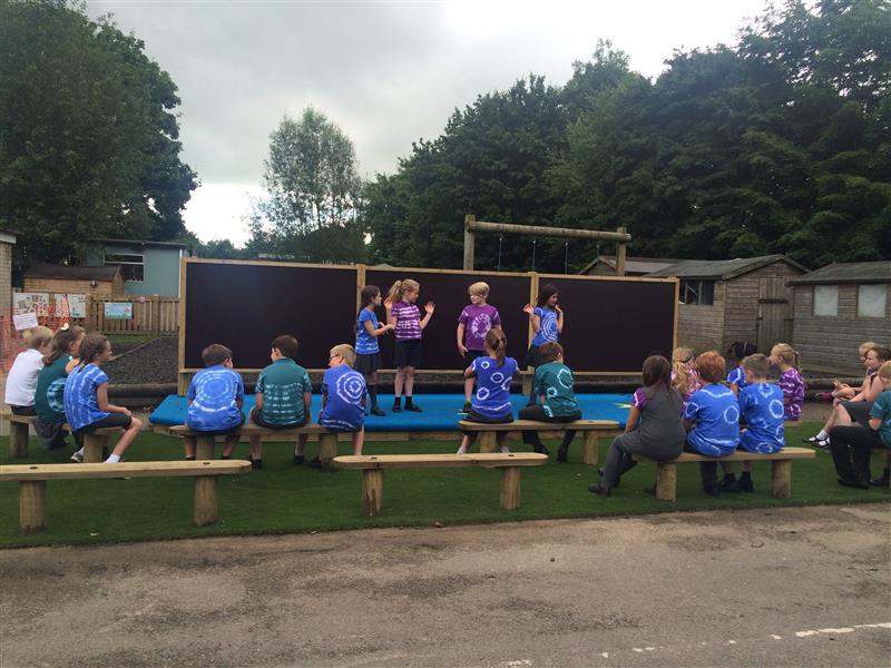 School Outdoor Performance Stage