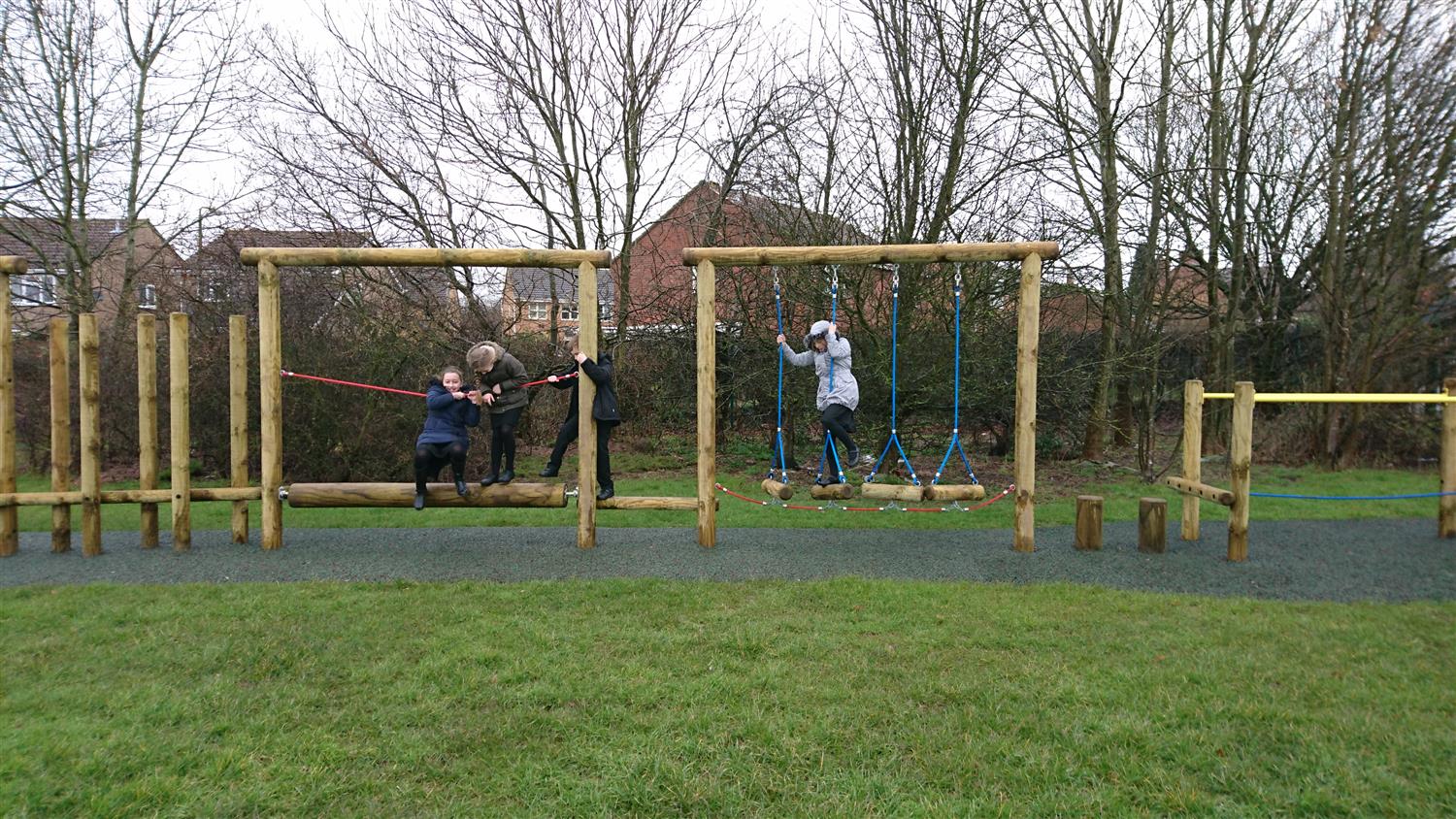 Ibstock Primary School's New Trim Trail | Pentagon Play