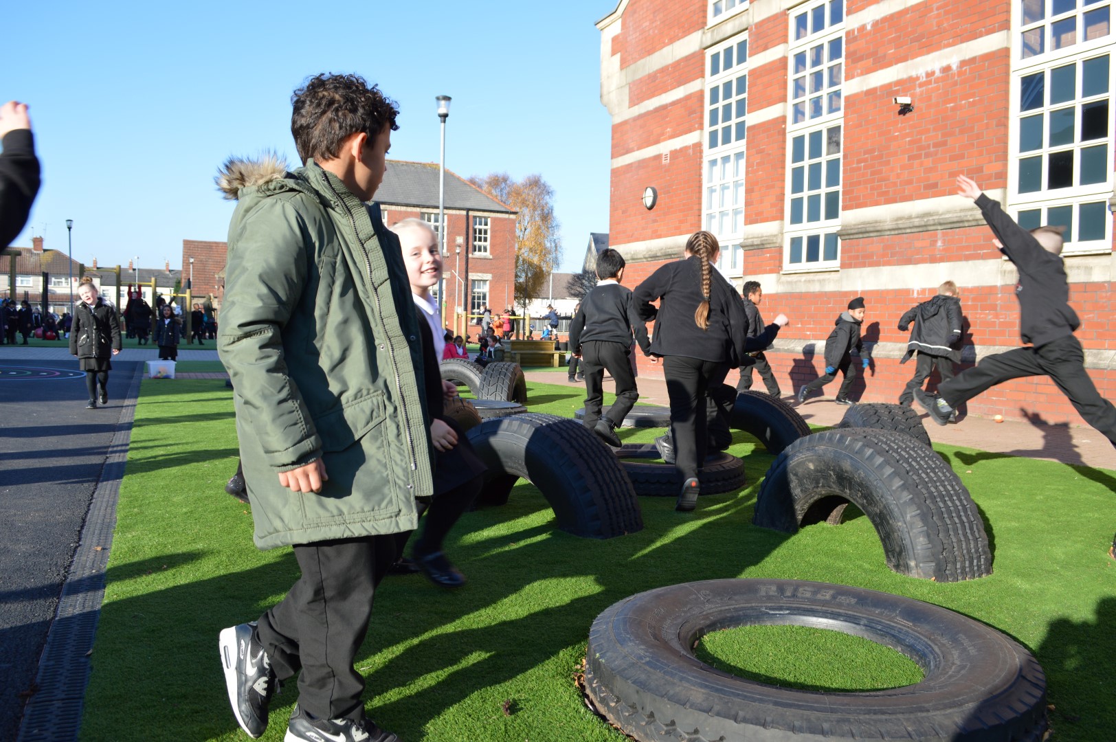 school playground equipment