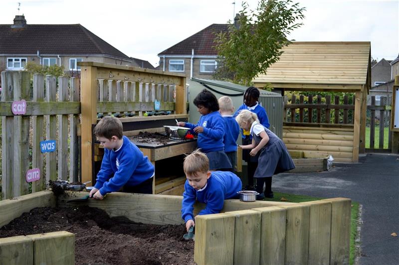 pollinator friendly school playground