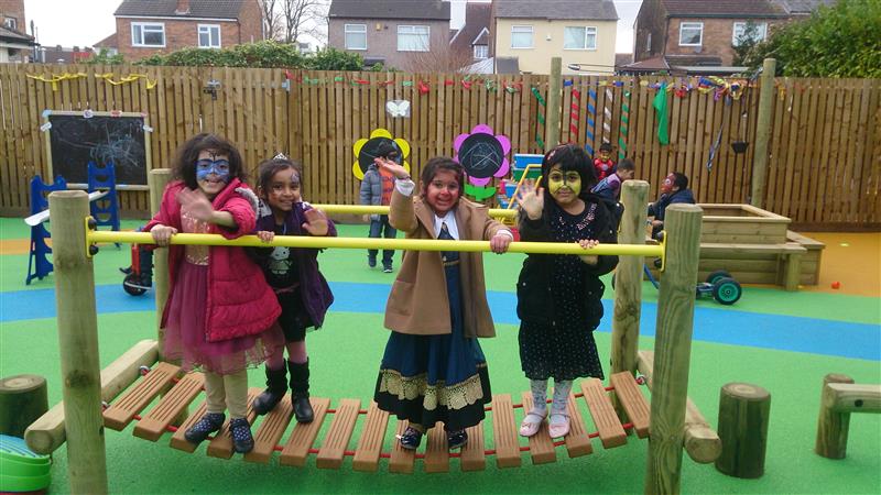 Thornton Road Primary School's new EYFS playground