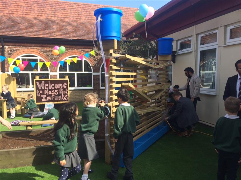 Water Wall for Early Years