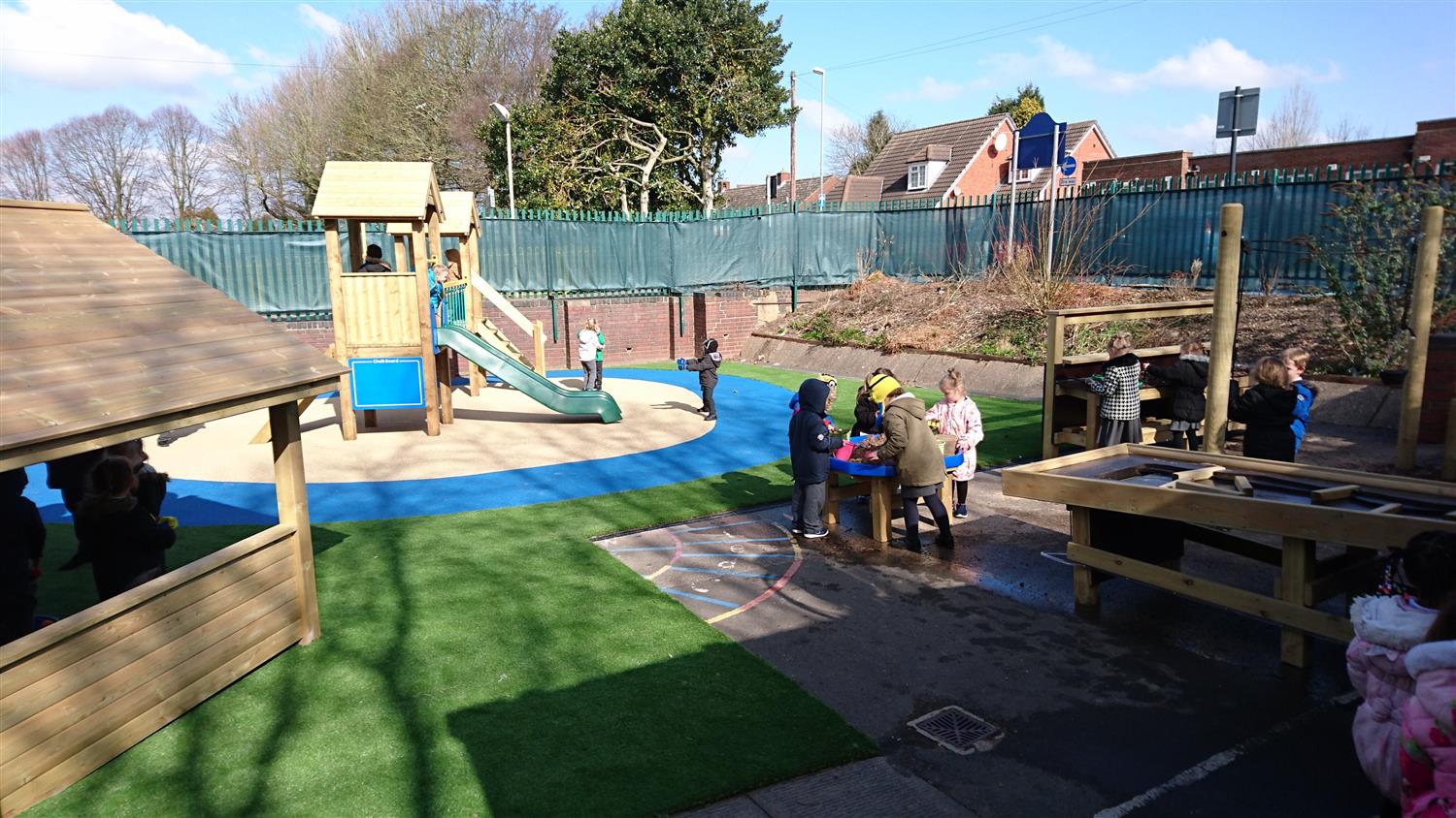 Greenfield Primary's New EYFS Learning Environment | Pentagon Play