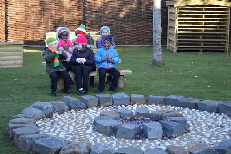 bespoke fire pit for schools