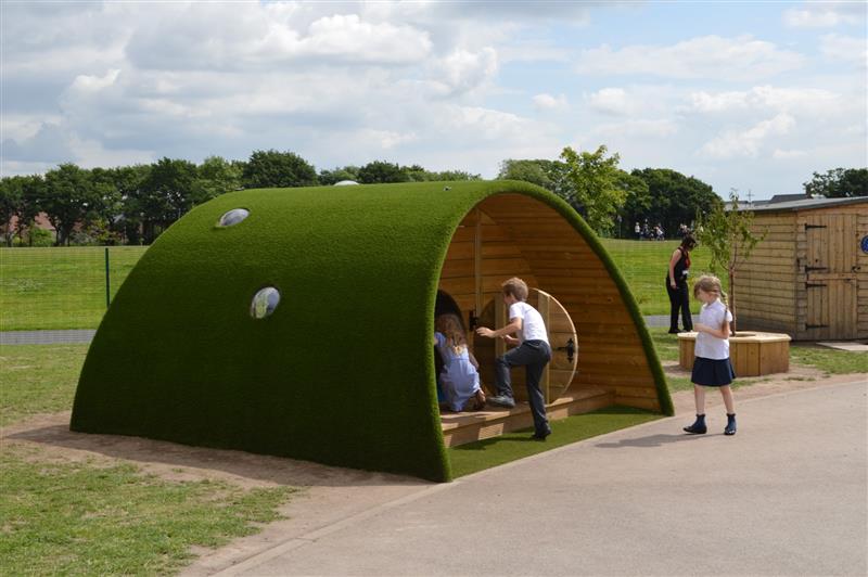 Hobbit Playhouse for school playgrounds