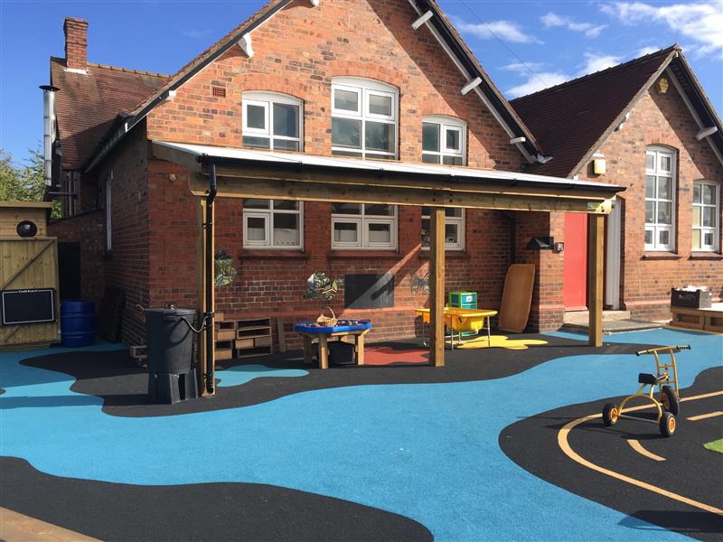 Timber canopy for schools