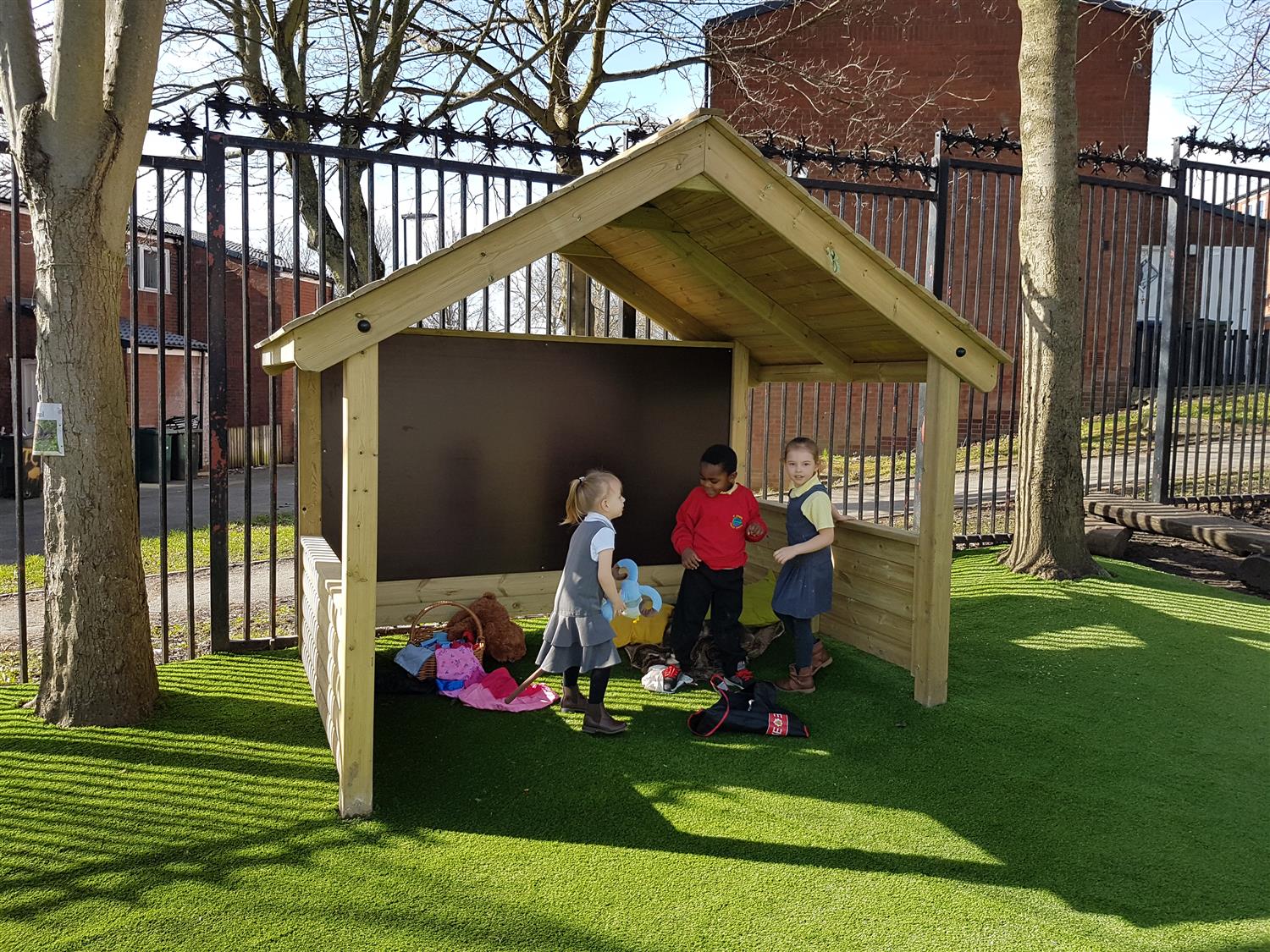 School Playground Playhouse