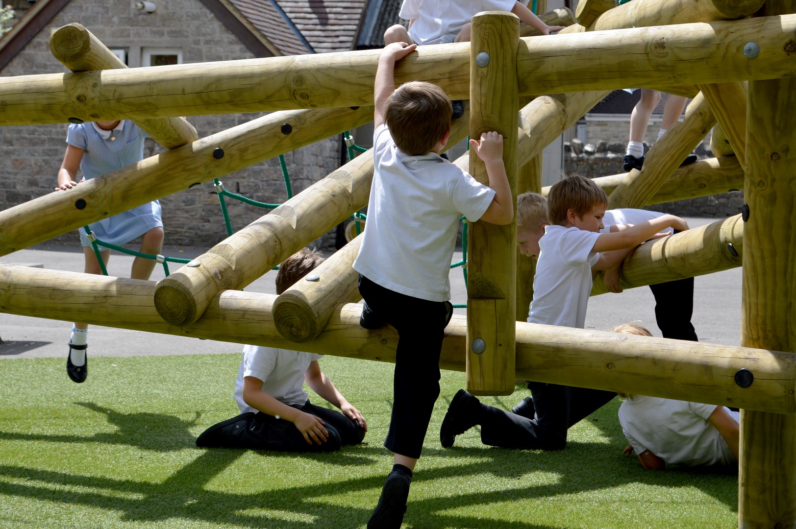 school climbing frame