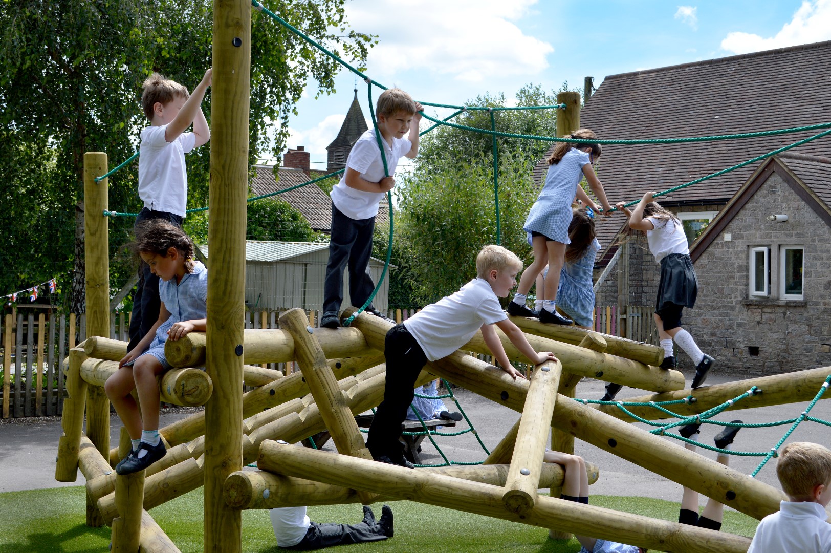 Why Children Need Access To Climbing Frames Pentagon Play