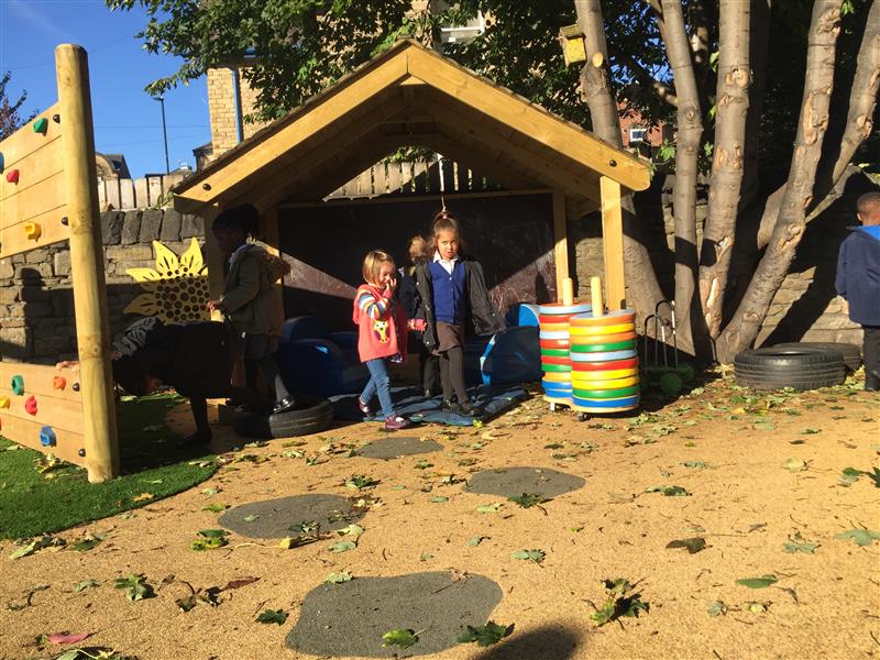 giant outdoor playhouse for schools