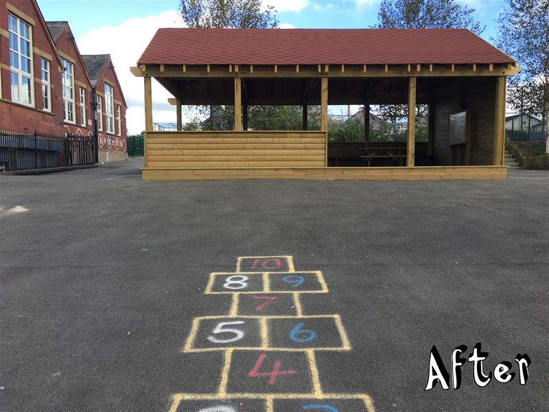 outdoor classroom for schools