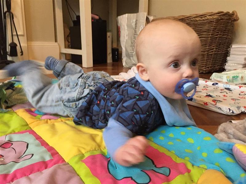 outdoor tummy time