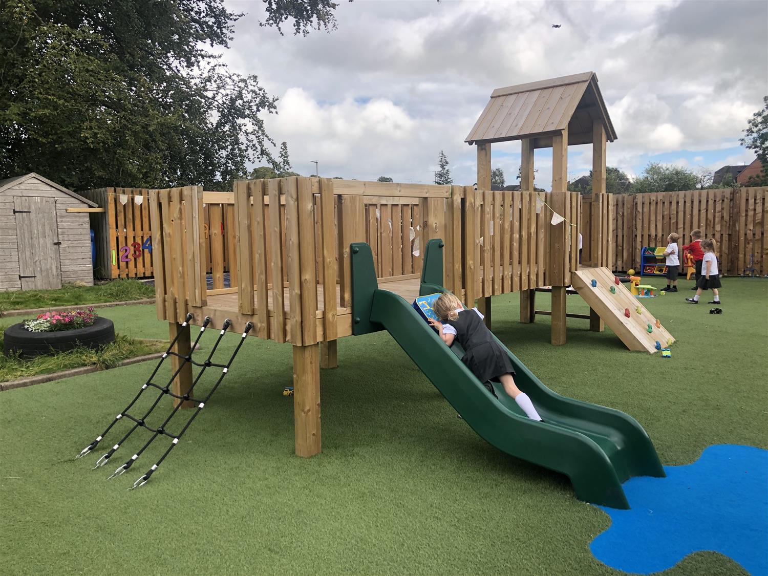 Shavington School’s EYFS Playground Developments | Pentagon Play