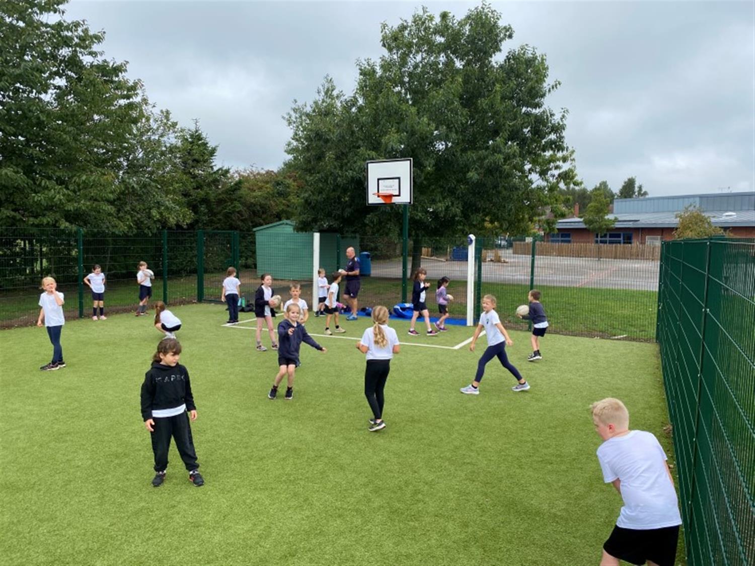 A Marvellous MUGA for King Edwin Primary and Nursery School | Pentagon Play