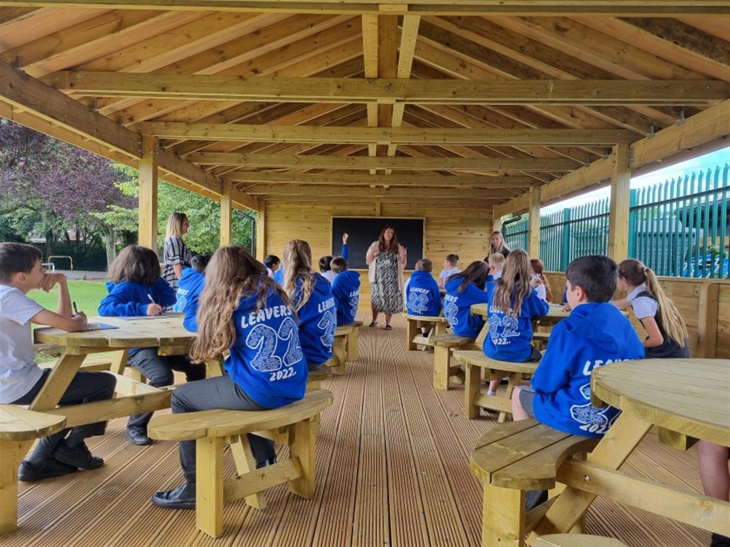 An Outdoor Classroom and EYFS Space for Mills Hill! | Pentagon Play