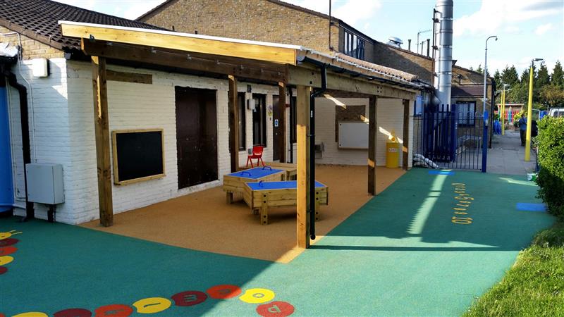 Free Flow Playground Canopy for EYFS