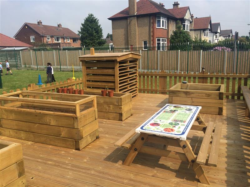 wildlife area for school playgrounds