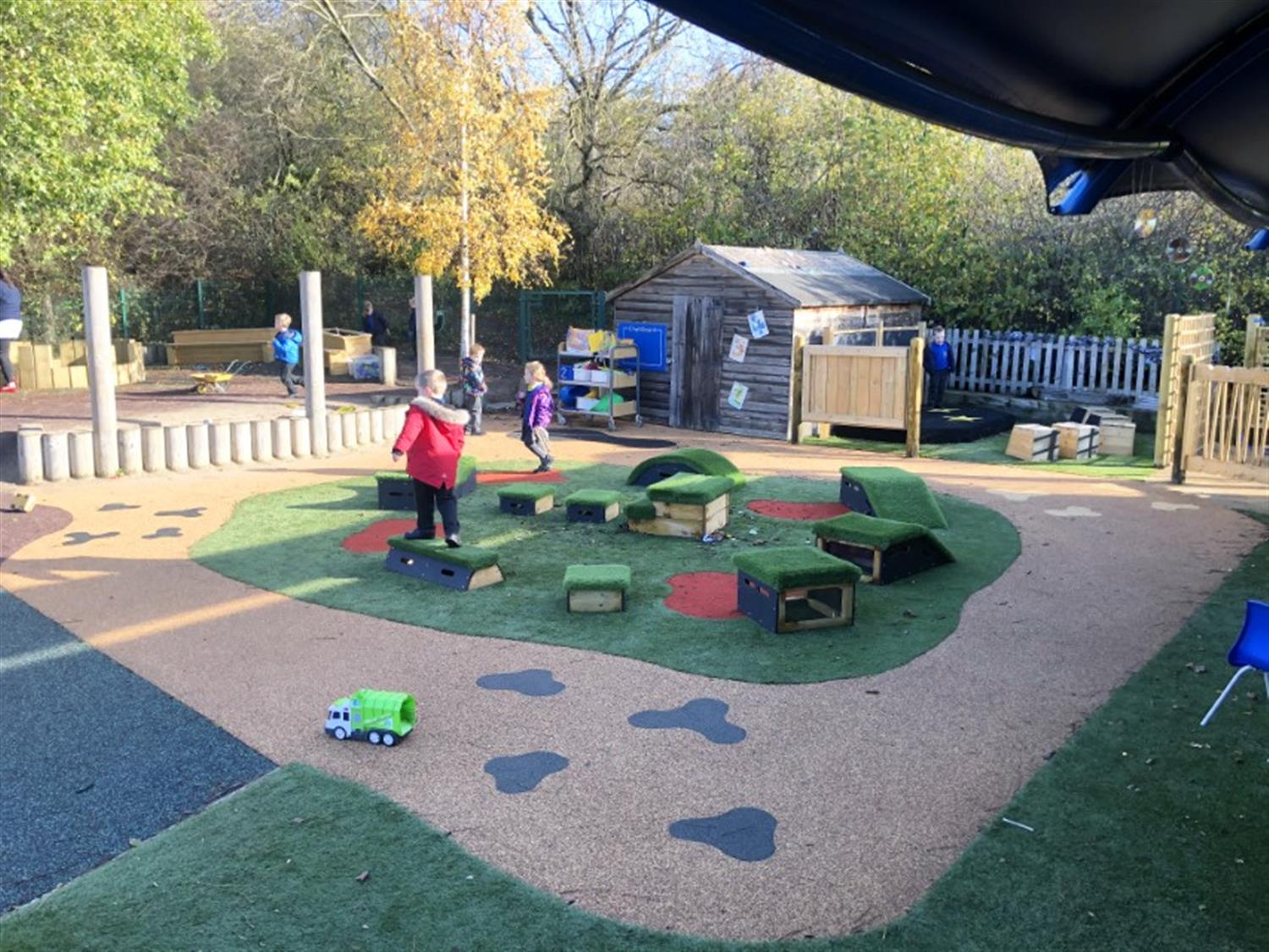 EYFS Playground Transformation At Aston Hall School | Pentagon Play