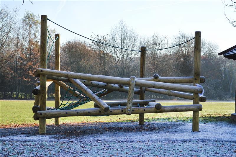 Log Frame Climbing Frame