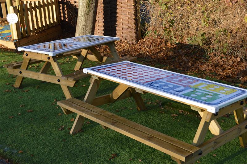 Playground Picnic Tables