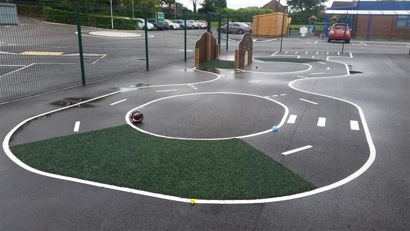 Playground Markings ideal for children with special educational needs