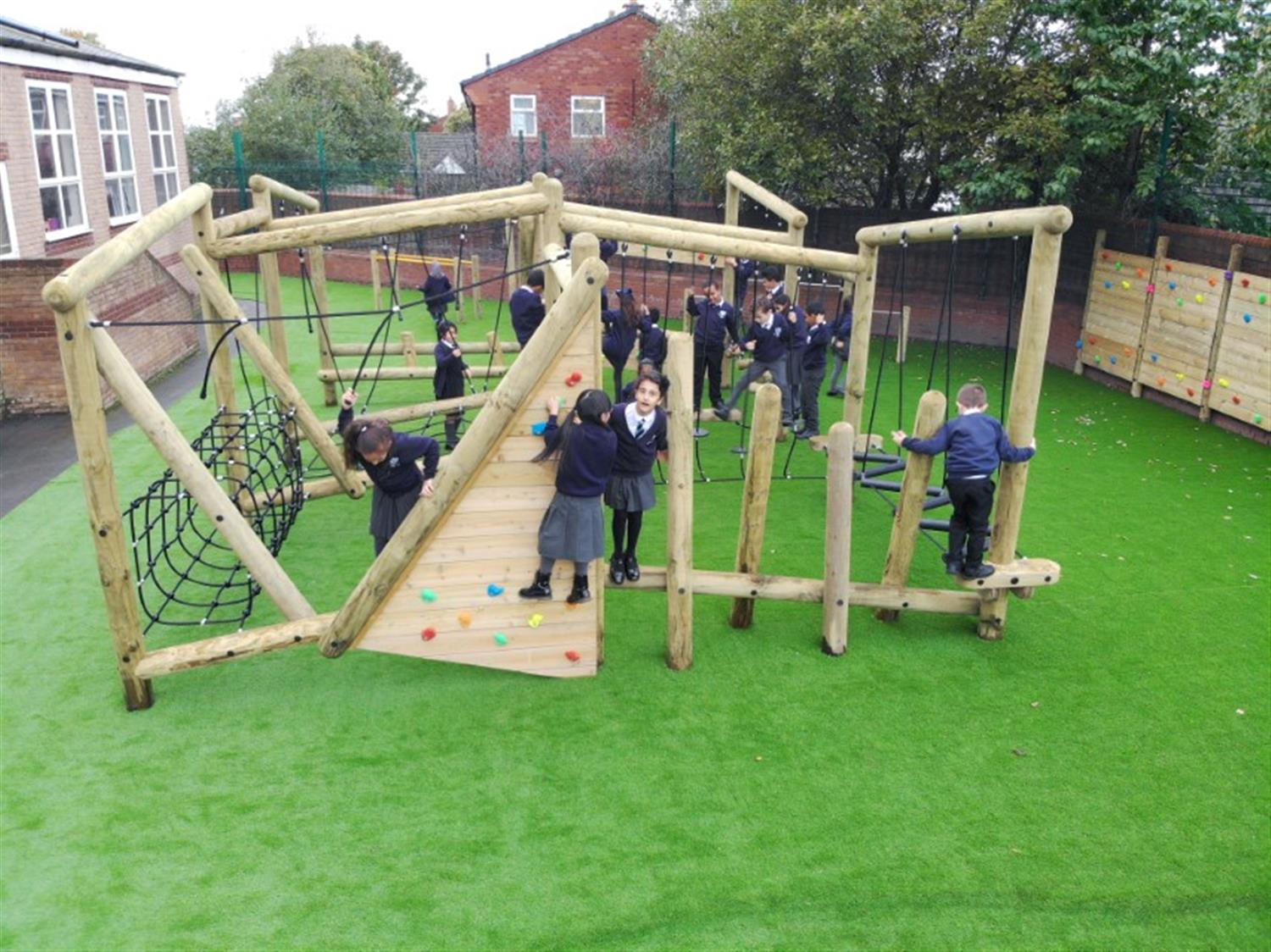 Smithdown Primary School s Playground Equipment Pentagon Play