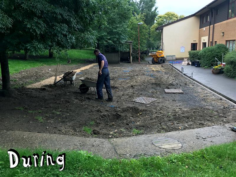 Playground installation at Wheatfield Primary 