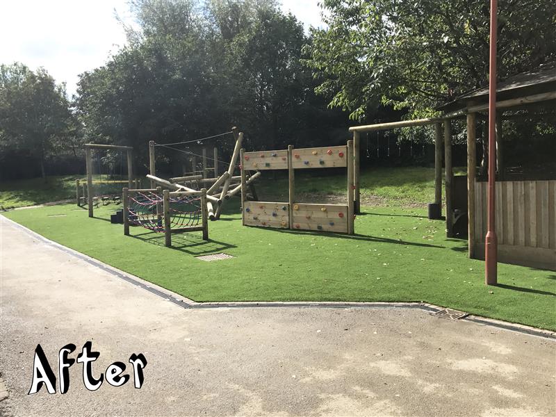 Playground at Wheatfield Primary