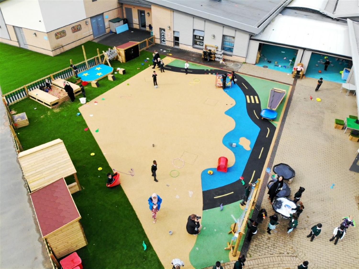 Stunning Eyfs Playground Design At Claycots School Pentagon Play