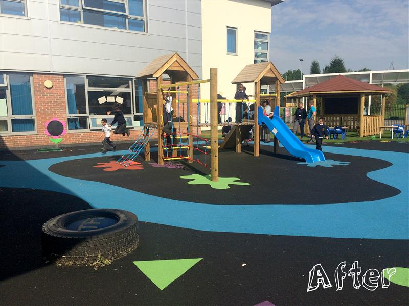 Ashbury Meadow's Early Years Playground Equipment