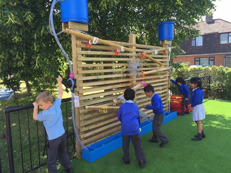 Water Wall - EYFS Playground Equooment