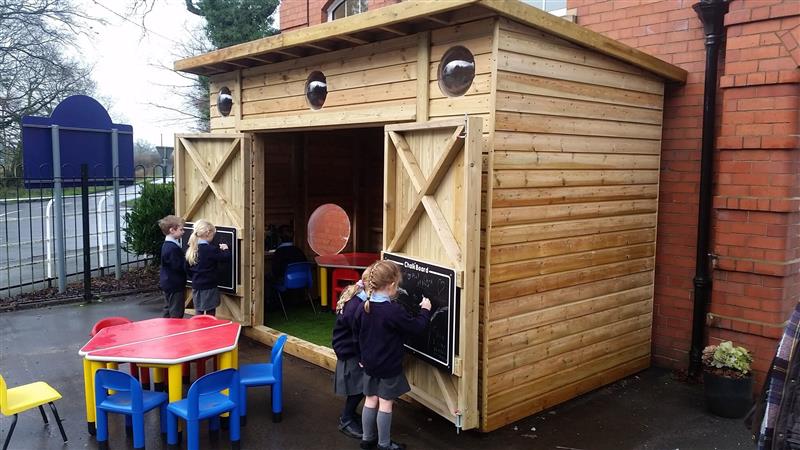 playground storage for schools