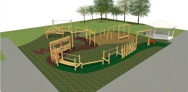 West Town Lane Ninja Warrior Design Plan