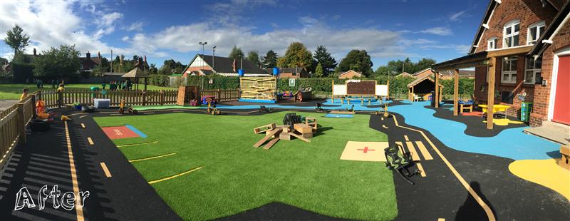 early years outdoor classroom