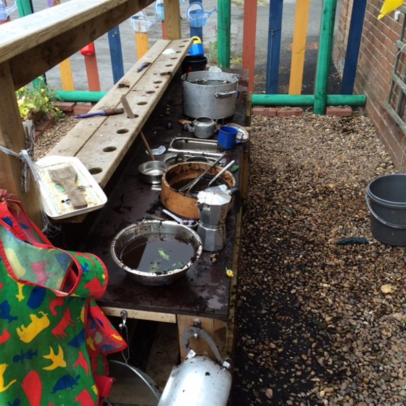 Didsbury Road Primary School - Mud Kitchen