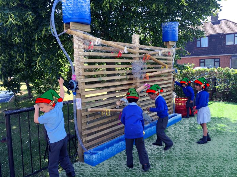 Christmas Outdoor Equipment - Water Wall