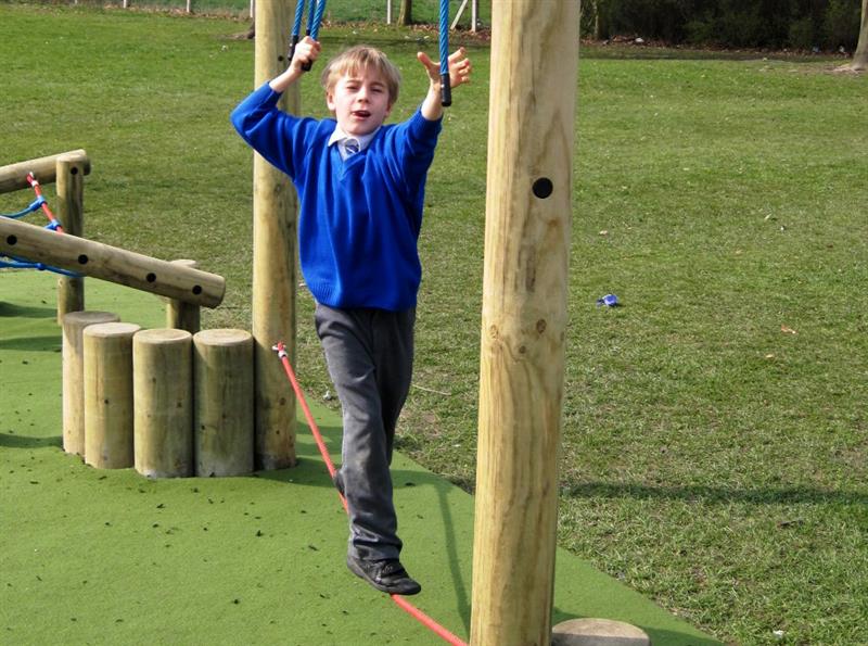 Trim trails  - ideal for Heavy Work Activities for special needs children 