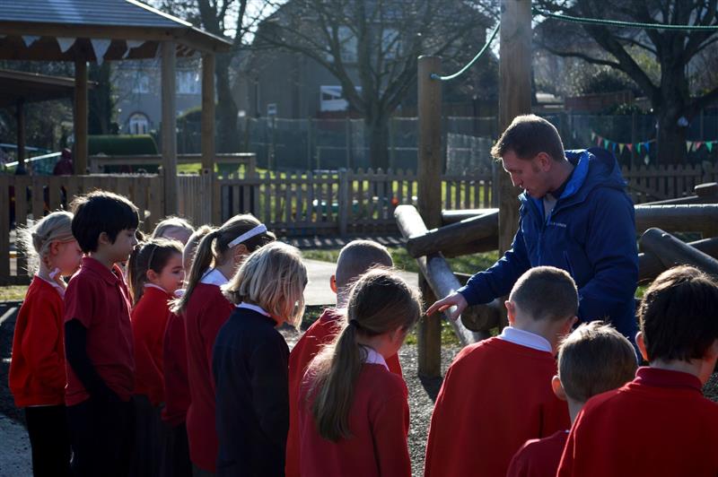 Bringing school lessons outdoors