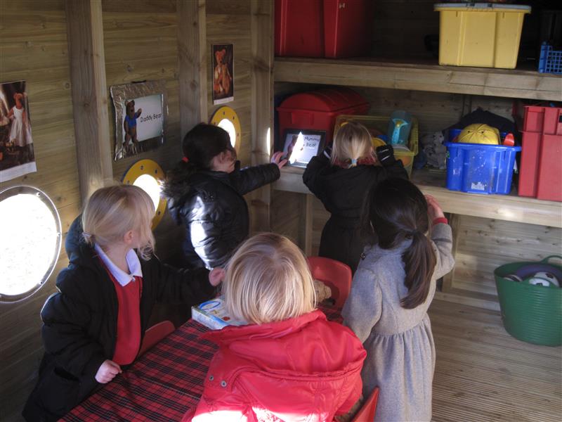 Playground Storage for play resources