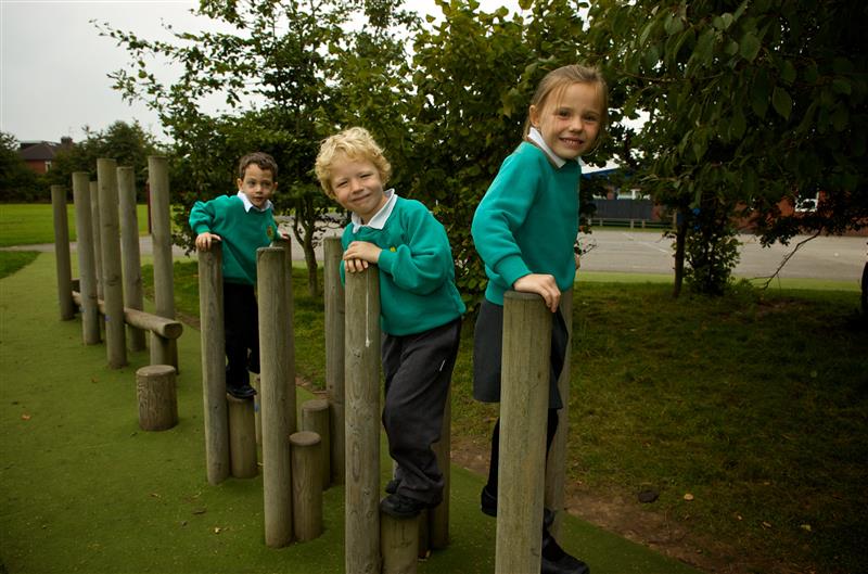 Trim Trail Playground Equipment is ideal for developing deaf children