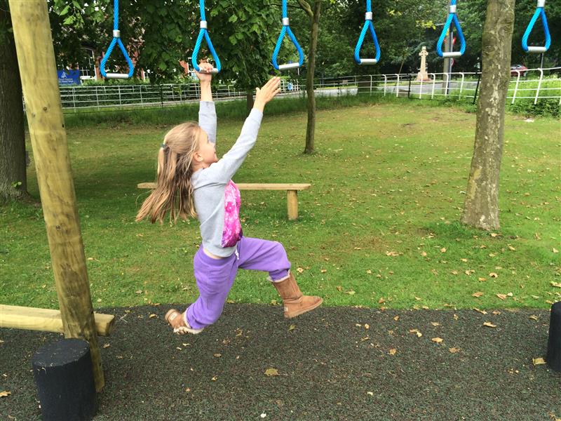 Outdoor Trapeze Swings