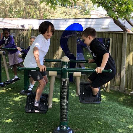 playground installation in Berkshire