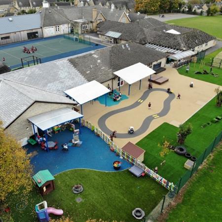 playground installation in Gloucestershire