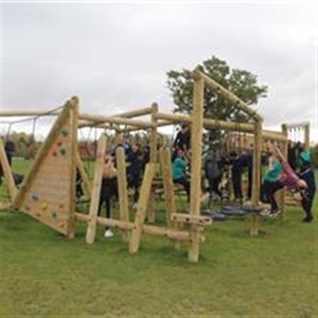 playground installation in Milton Keynes